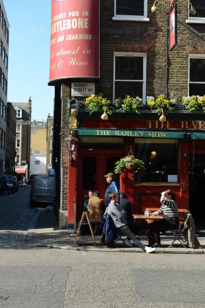 barley mow pub marylebone