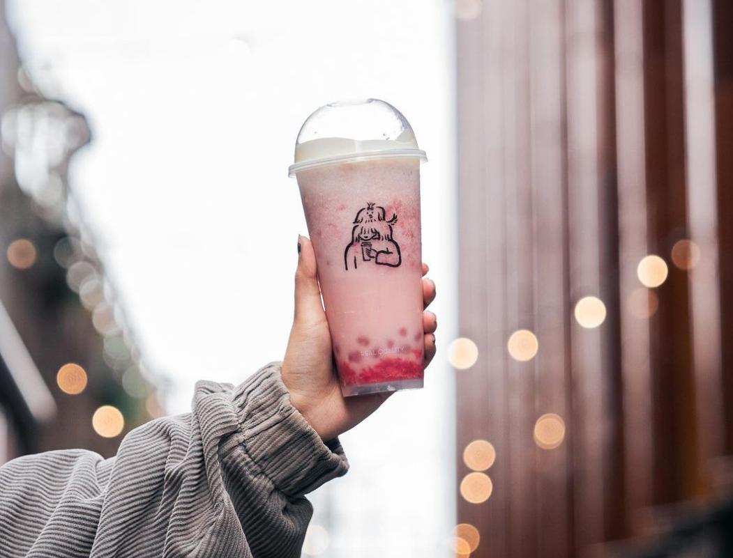 HAYTEA Baker Street Raspberry Bubble Tea