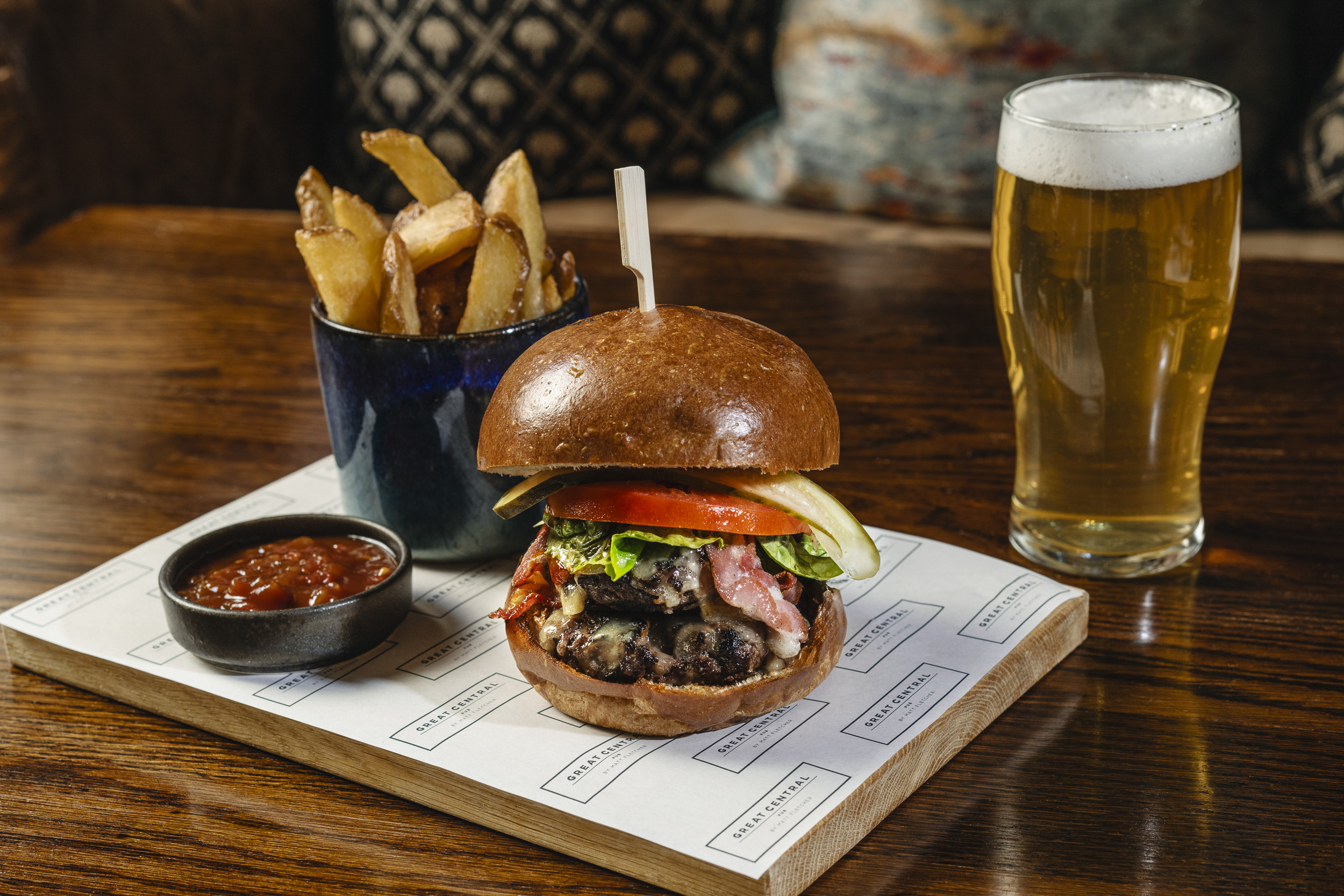 Burger by The Landmark London, based in Marylebone