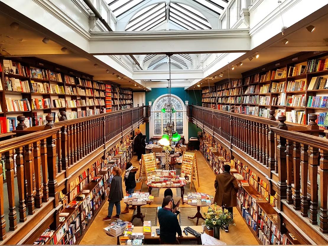 Edwardian book store in London