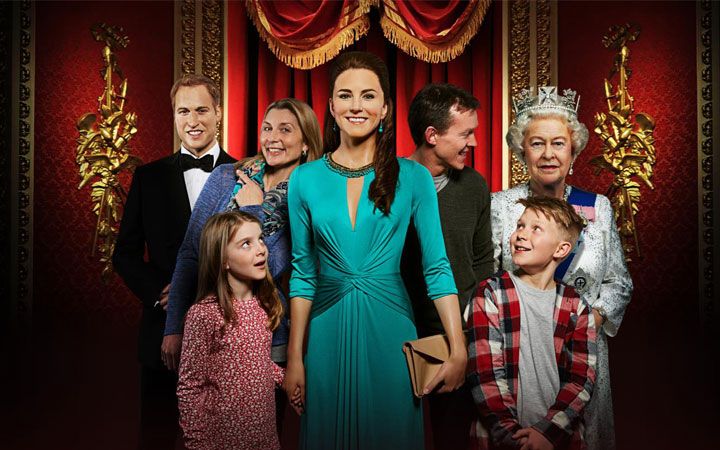 Family Summertime in Marylebone: Madame Tussauds London