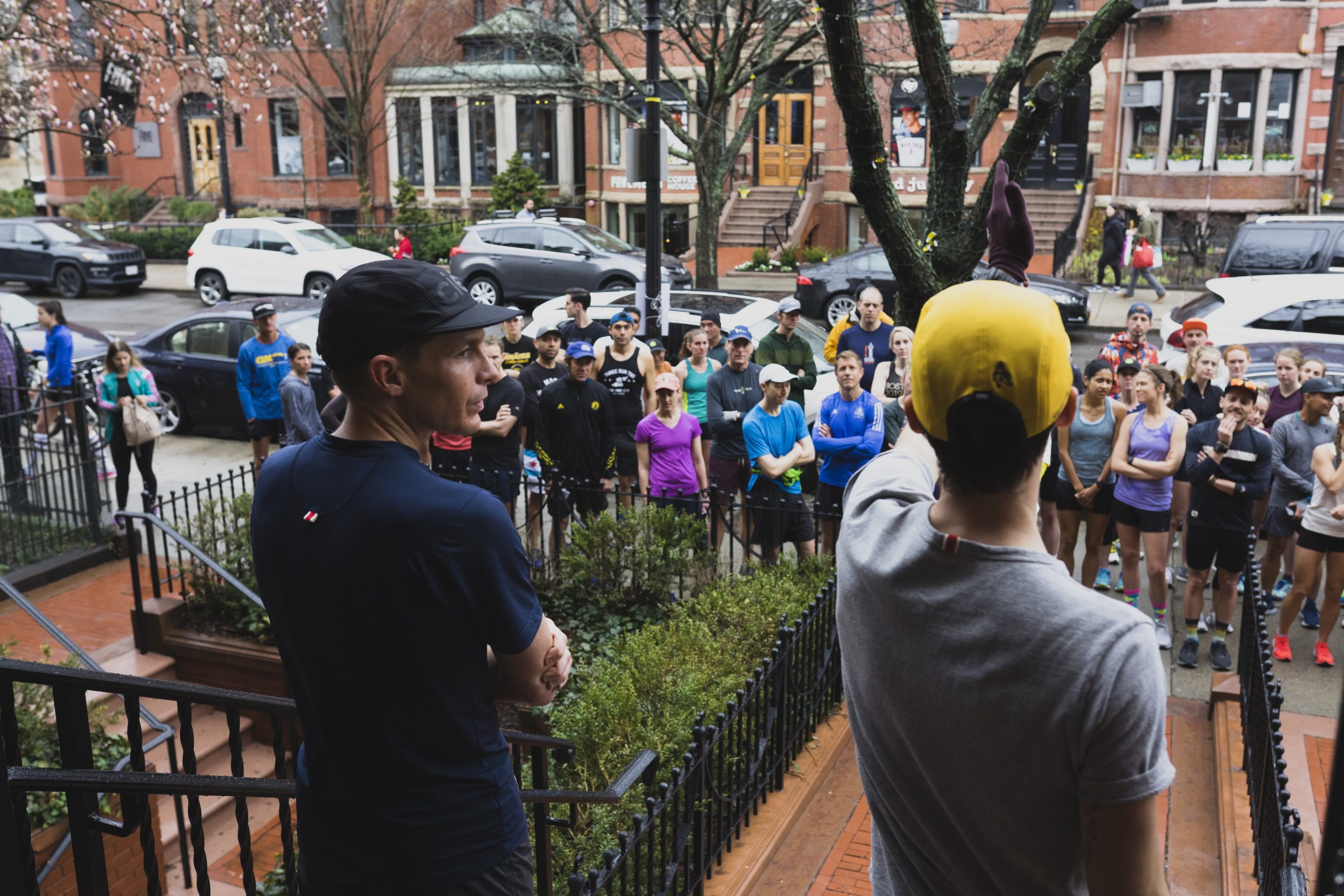 Tracksmith running club