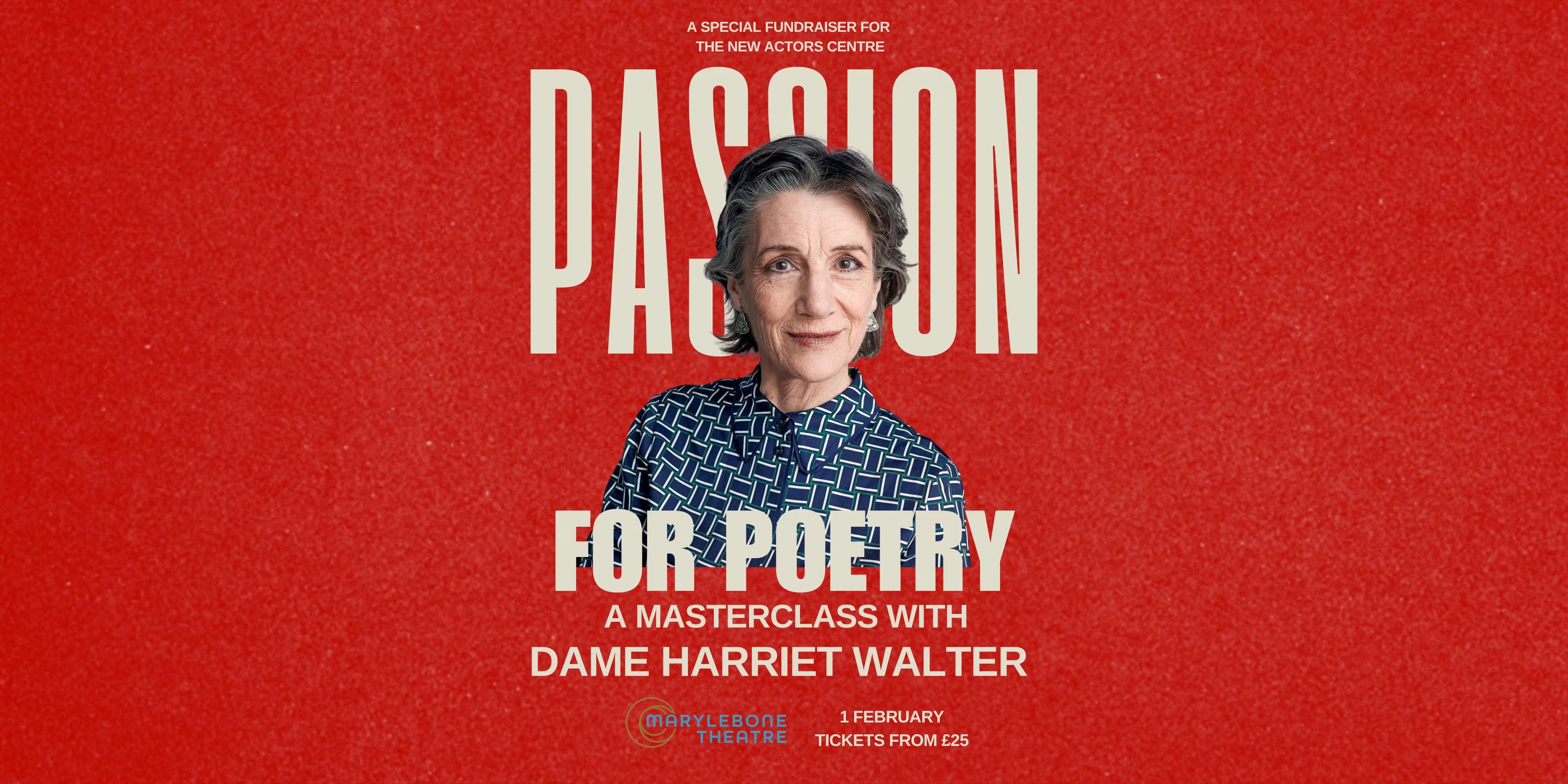 Dame Harriet Walter at the marylebone theatre