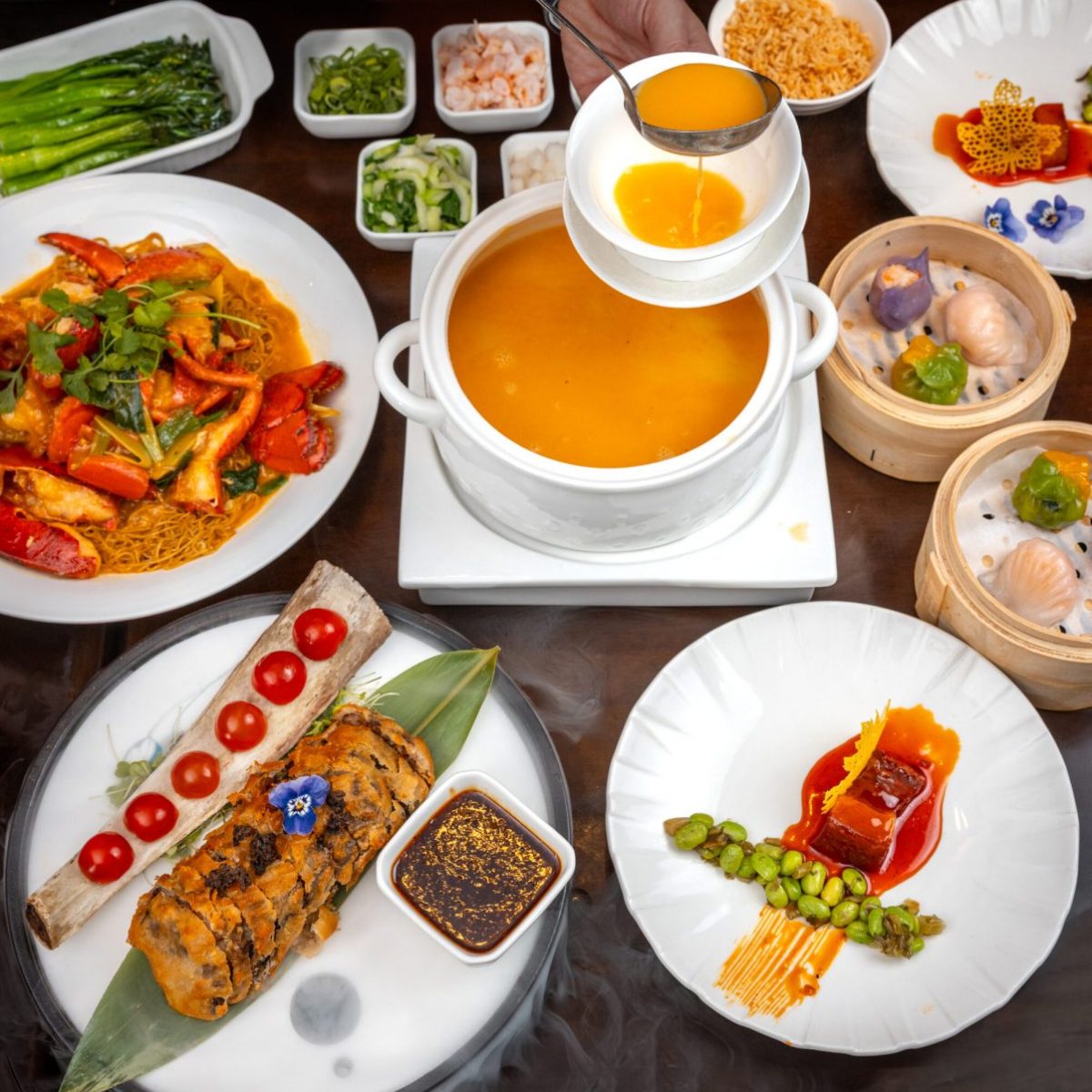 Lobster Set Menu at Bright Courtyard Club