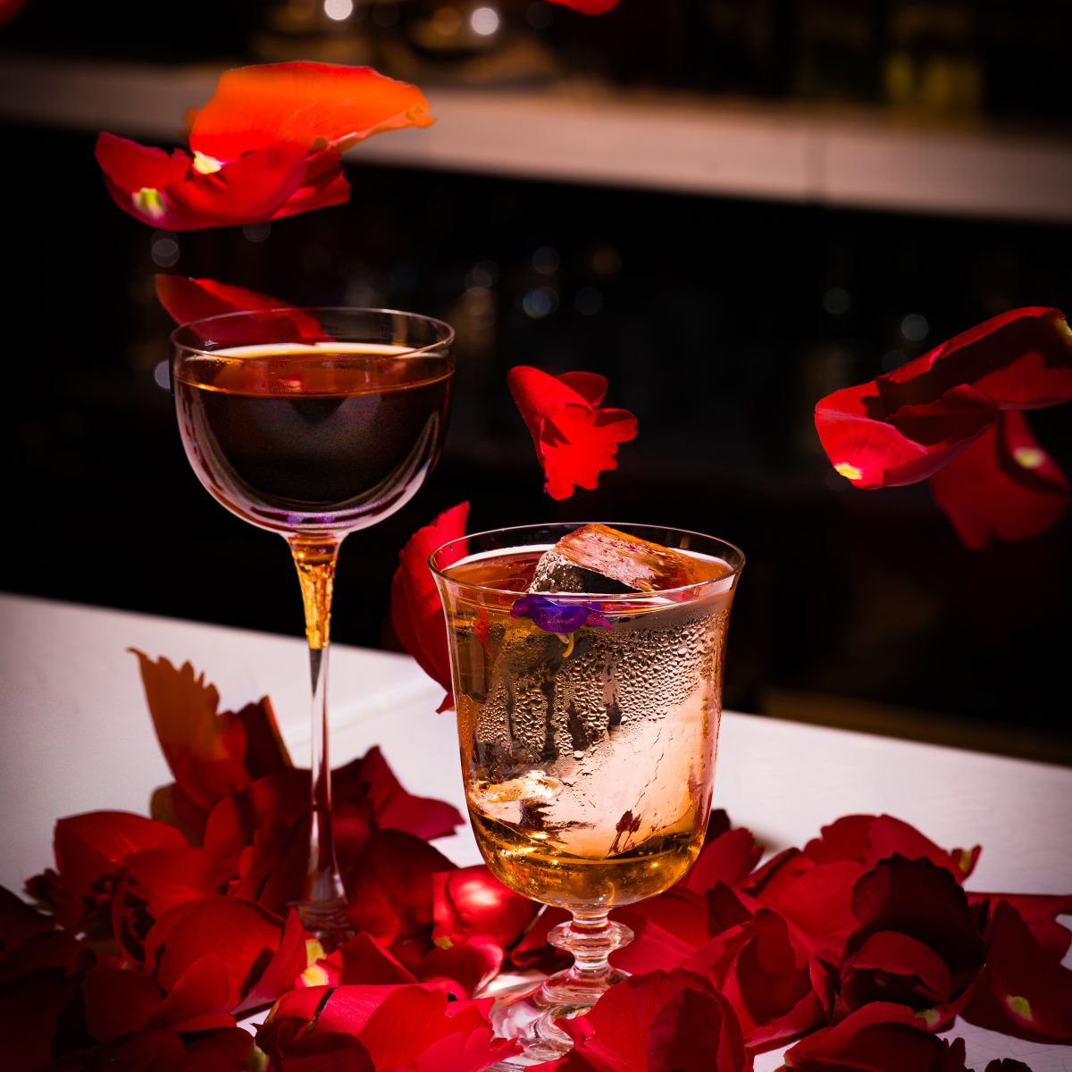 Valentine's Cocktails at The Churchill Bar & Terrace