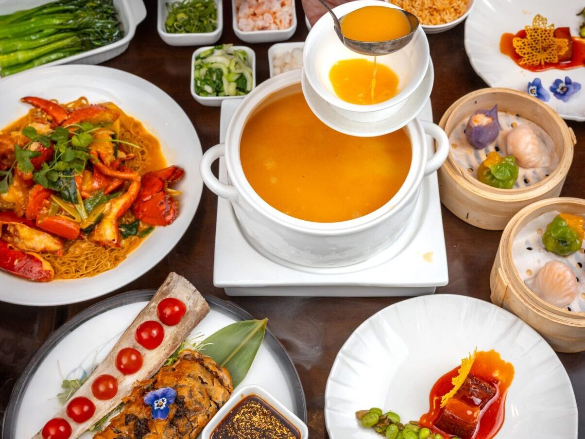 Lobster Set Menu at Bright Courtyard Club