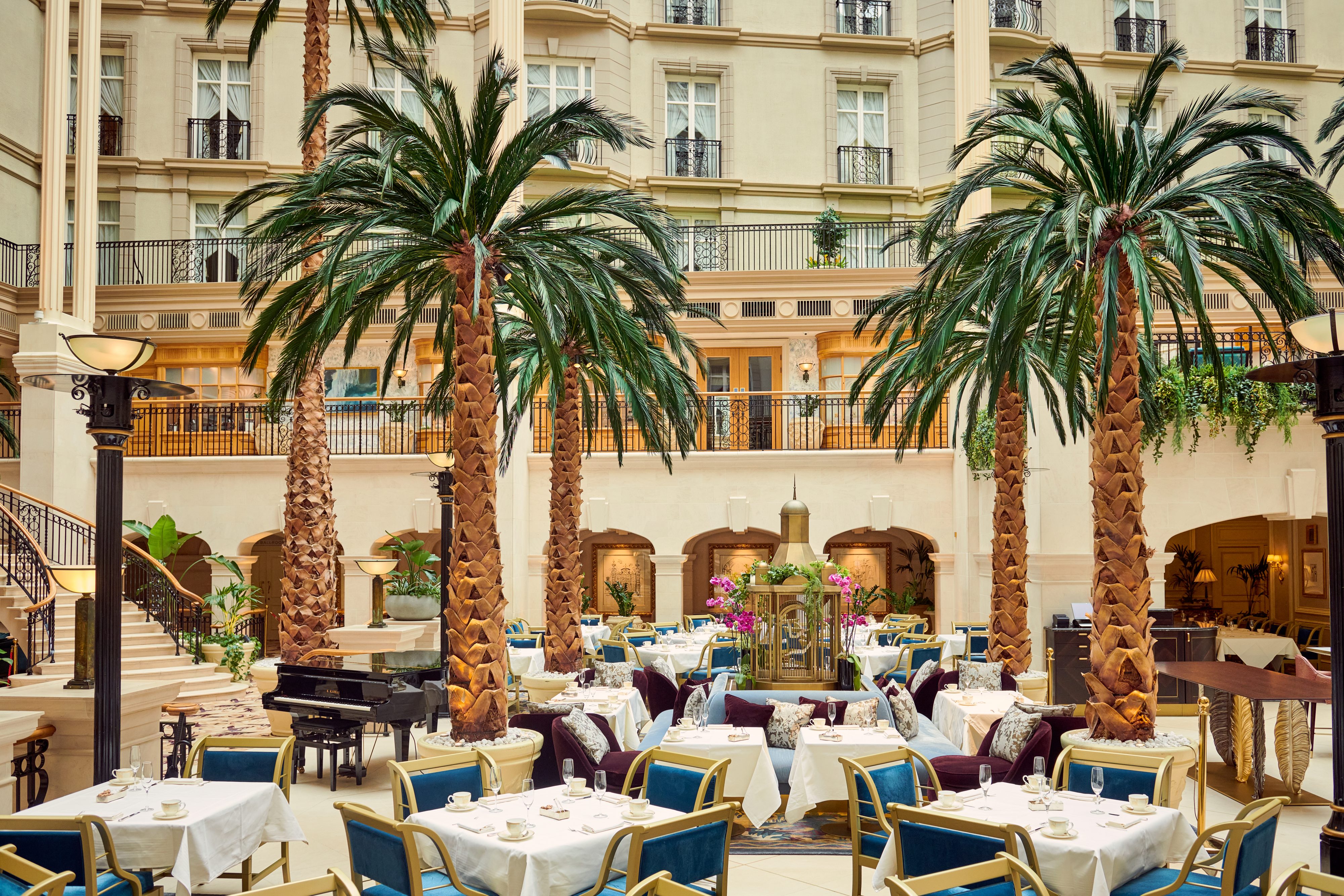 The Landmark Hotel Atrium, winter garden restaurant