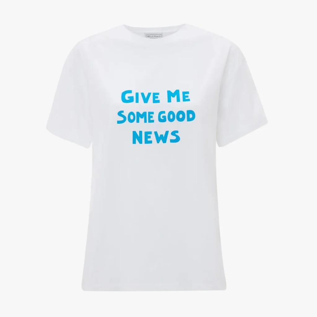 limited edition T-shirt in honour of International Women's Day Bella Freud