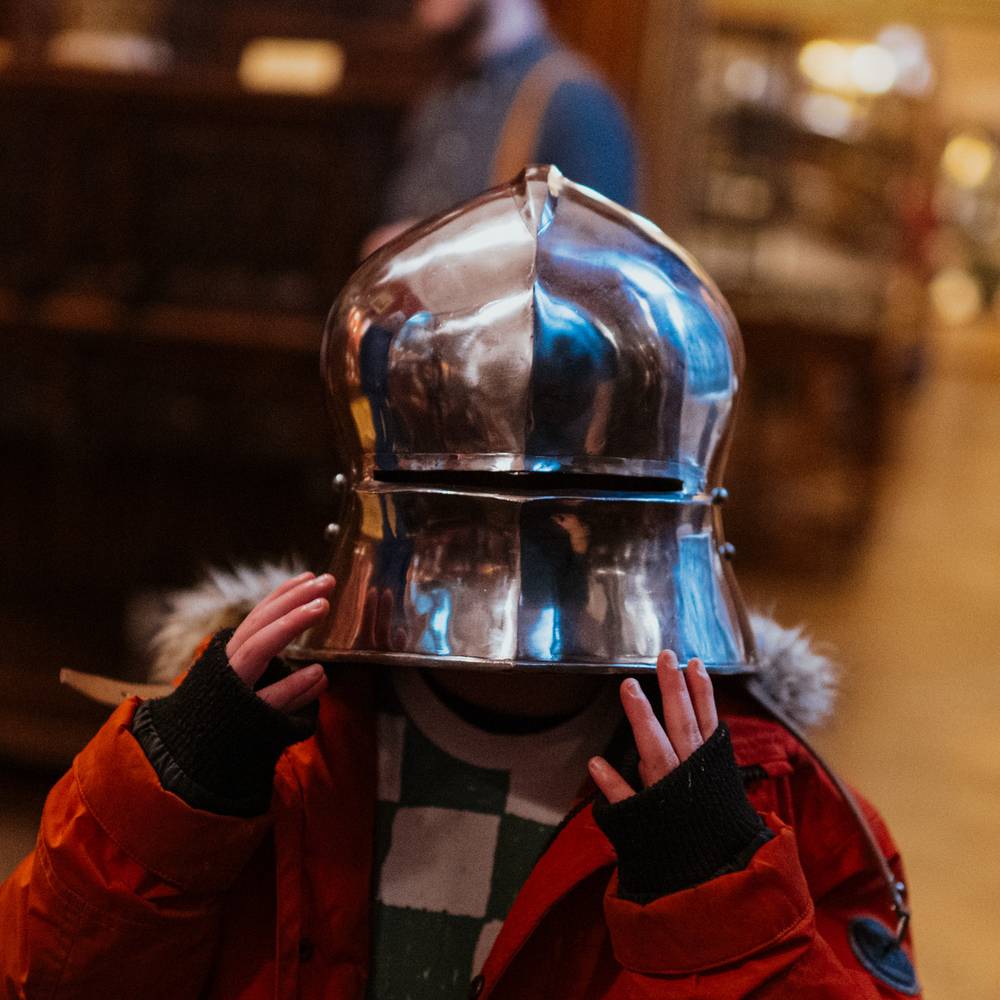 try on armour at the wallace collection