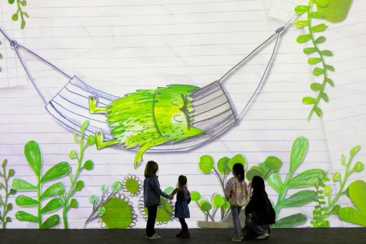 the colour monster at frameless