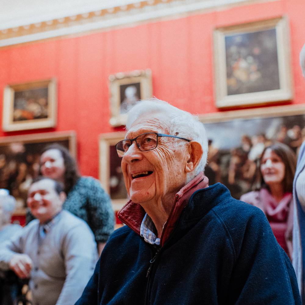 dementia friendly workshop at the wallace collection