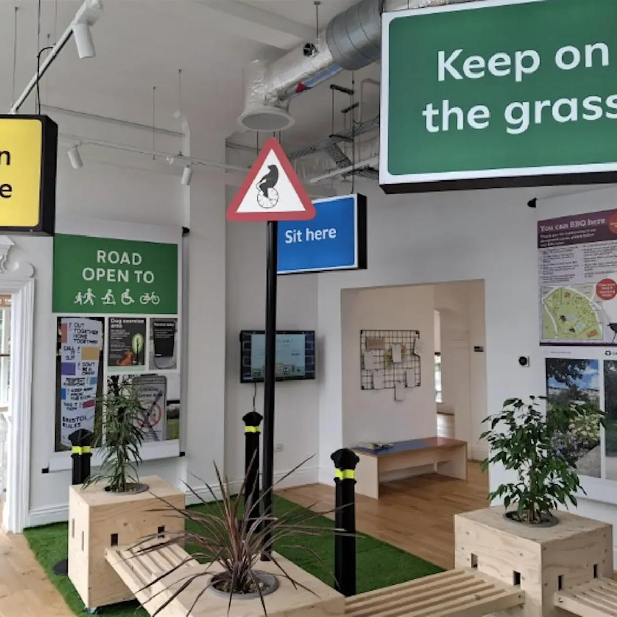 Keep on the Grass: Exhibition university of westminster