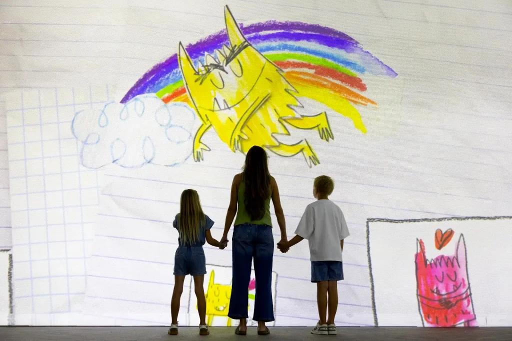 The Colour Monster Goes to School - FRAMELESS