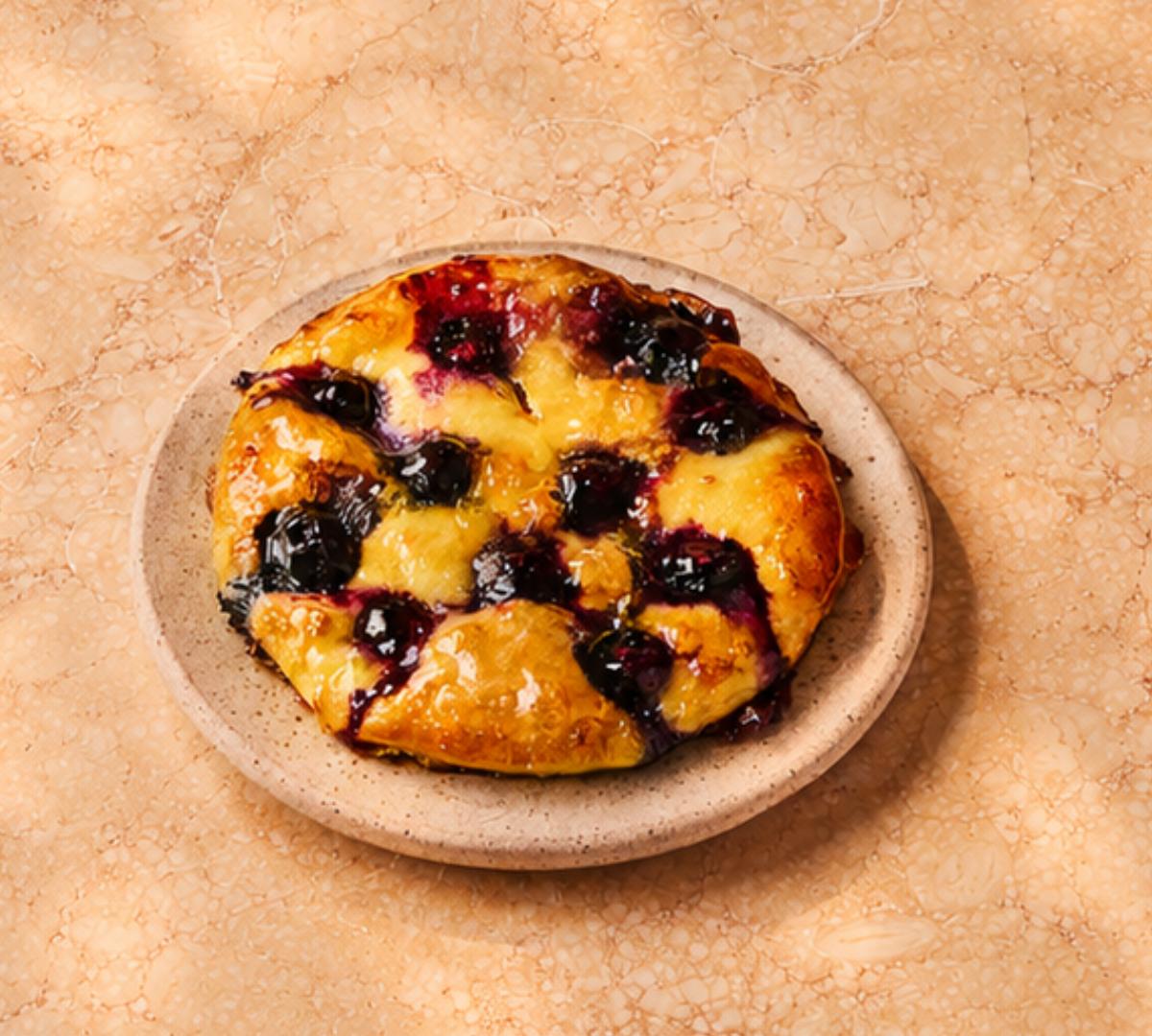 £2 Blueberry Brioche Tart - PAUL Marylebone