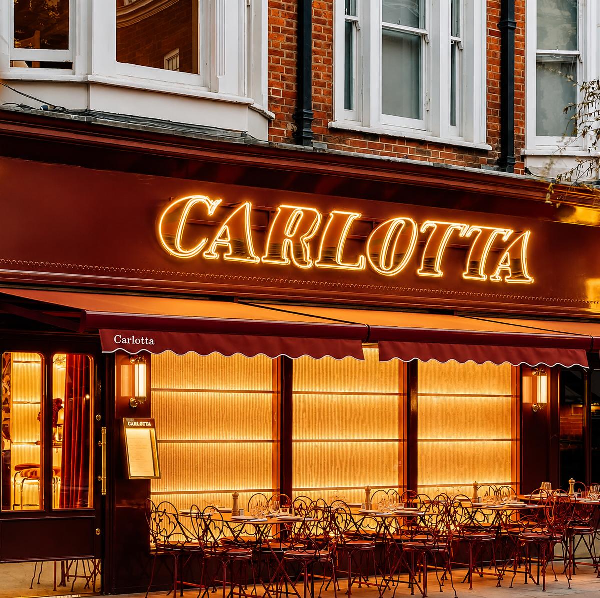 Carlotta Set Lunch Menu