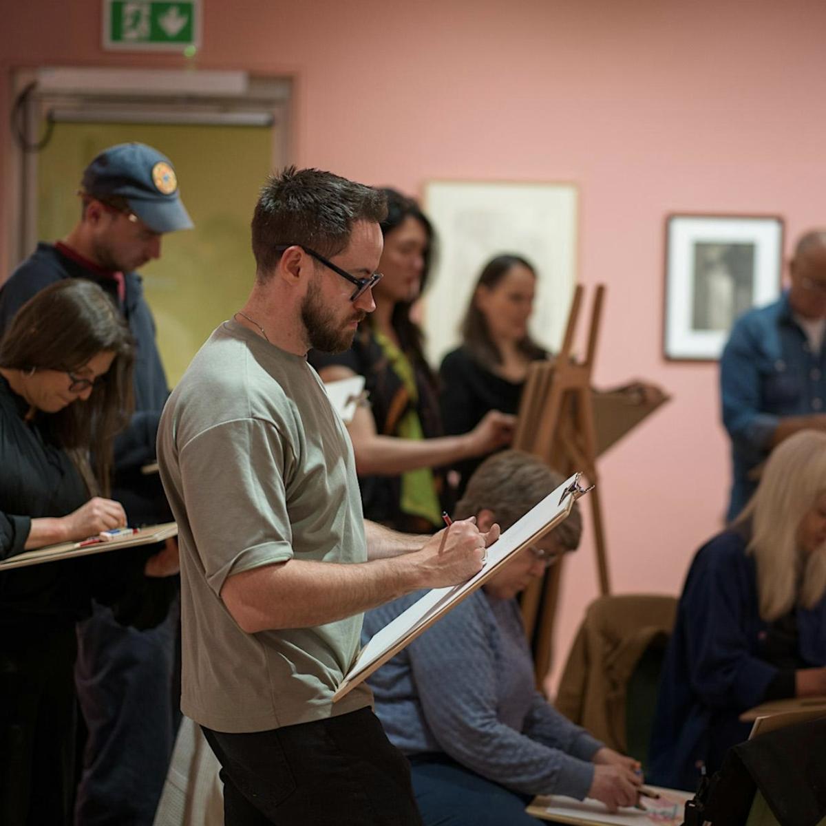 October Monthly Life Drawing – The Brown Collection, Marylebone