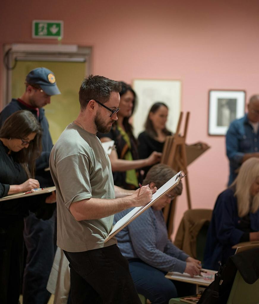 October Monthly Life Drawing – The Brown Collection, Marylebone