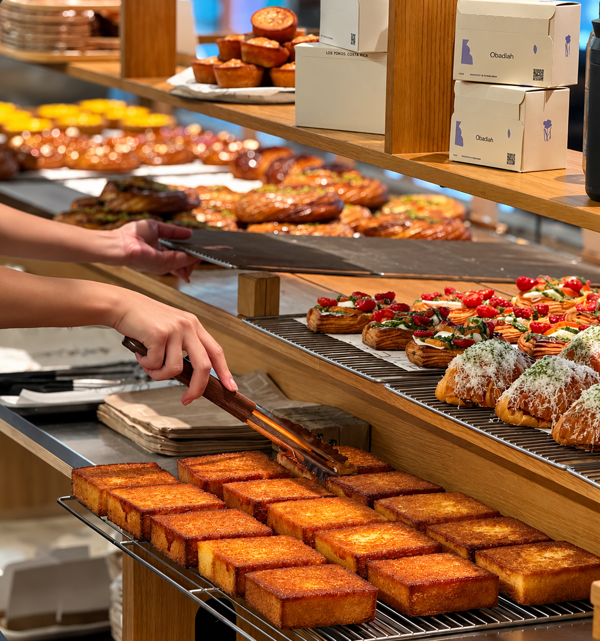 Honey Butter Toast - Arome Bakery Marylebone